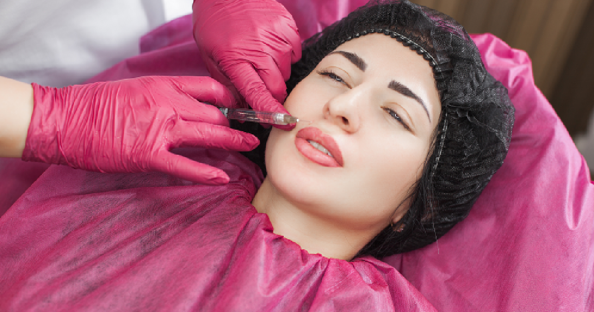 Nurse injecting Skin Booster Treatment in Medford, OR